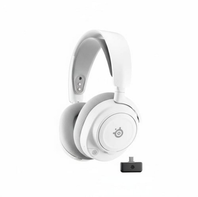 스틸시리즈 Arctis Nova 7 Gen2 [Black or White or Magenta] 듀얼 무선 게이밍 엑박 헤드셋 / 공식 판매점, soft 화이트색, St61731/버전