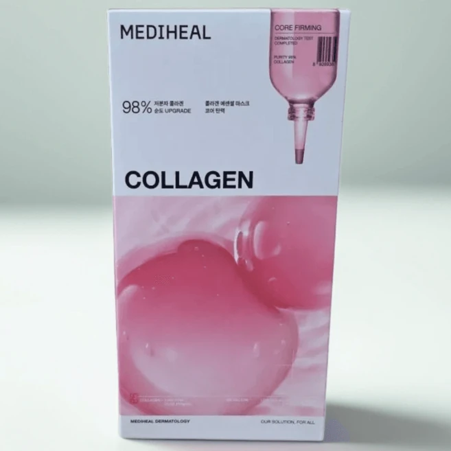 메디힐 콜라겐 에센셜 마스크 코어 탄력 240ml, 10개입, 1개 - 쿠팡
