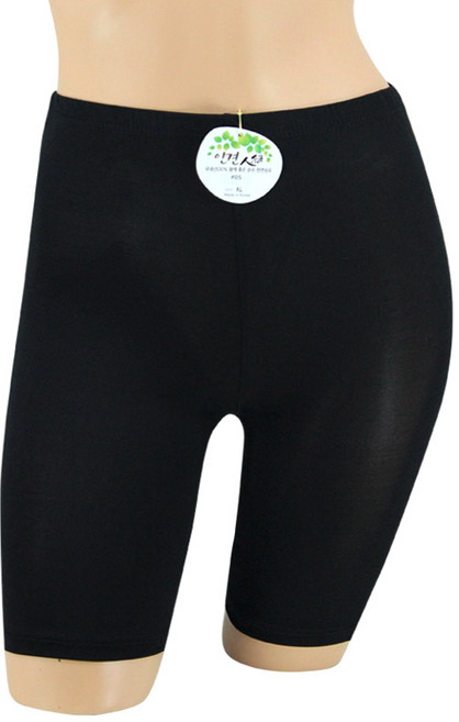 빅사이즈 인견 5부 속바지 2장세트 국내생산 롱속바지