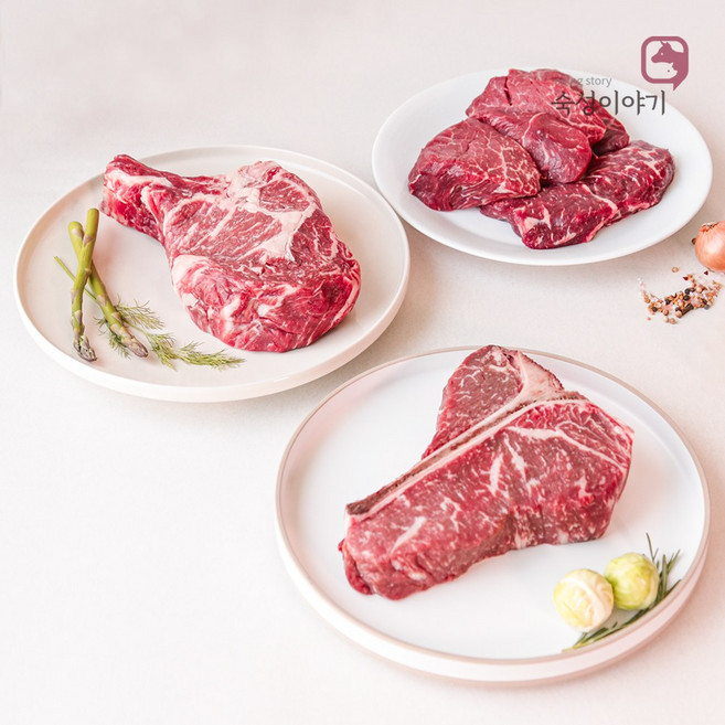 숙성이야기 드라이에이징 홈파티(5인이상) 프리미엄 스테이크 세트, 1개