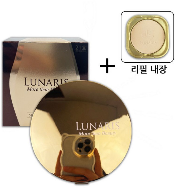 루나리스 실키 트윈케익21호 (본품+리필포함) 11g -O_JL2508190824, 1개