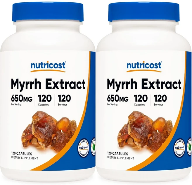 뉴트리코스트 몰약 추출물 650mg, 120정, 2세트 - 쿠팡