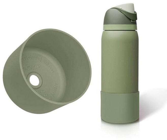 Silicone Boot for Owala FreeSip 32 Oz Higher Water Bottle Scratch-Resistant Bottom Sleeve Protec, 오프로드