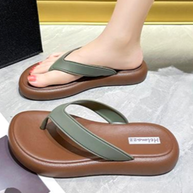 라이크위너 쿠션 여성 쪼리 슬리퍼 가벼운 조리샌들 발편한 여름 데일리슈즈