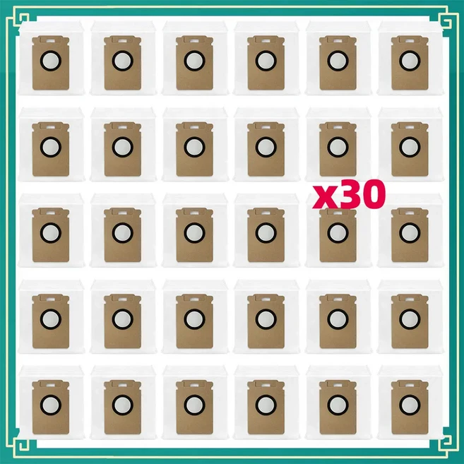 Roborock H60 HUB ULTRA Hub Pro 로봇 청소기 호환 액세서리 교체용 먼지 봉투 부품, 06 Set6