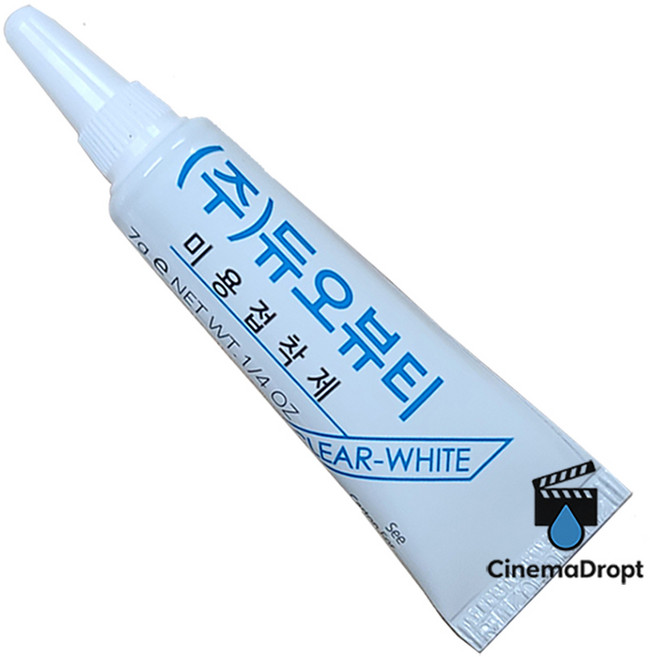 듀오뷰티 속눈썹 글루 투명 7ml 저자극 강력 접착 인조 속눈썹 필수템, 1개