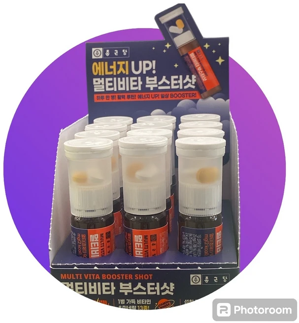 종근당 멀티 비타 부스터샷 12개 12일분 슈퍼샷, 20g - 쿠팡