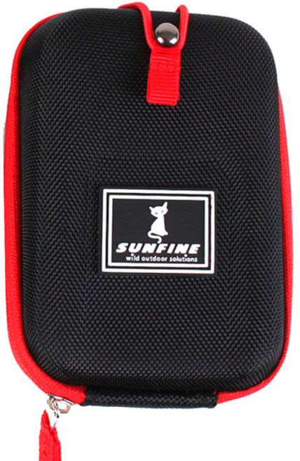 썬파인 골프 거리측정기 케이스, 거리측정기케이스_레드, 1개