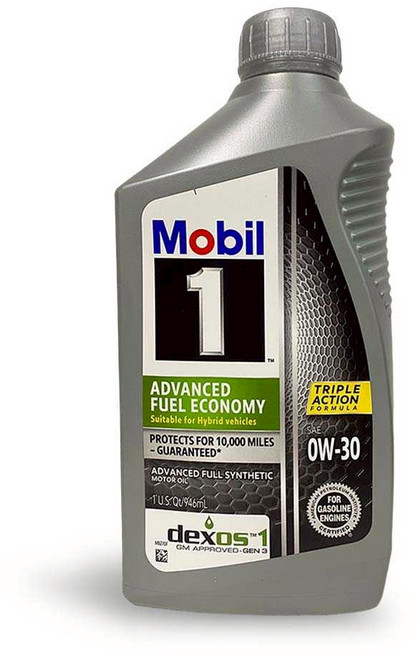 油工廠 MOBIL 1 AFE ADVANCED FUEL ECONOMY 0W30 適用於混合動力車輛 946ml, 1個