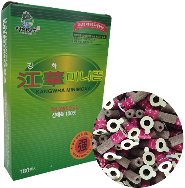 이화당 강화미니뜸 미니뜸 강화뜸 쑥뜸 180개입, 강