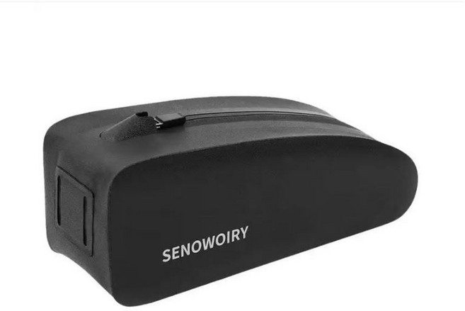 HZDMJ 자전거 가방 자전거 방수 탑튜브 가방 프레임가방 가벼움 라이딩 용품 핸들가방, 블랙, 1개