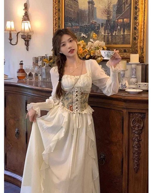 프랑스 경성의복 드레스 원피스 개화기 의상 개화기의상