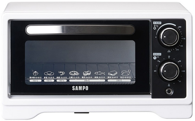SAMPO 聲寶 9L 旋鈕式定時溫控烘烤電烤箱 KZ-XF09