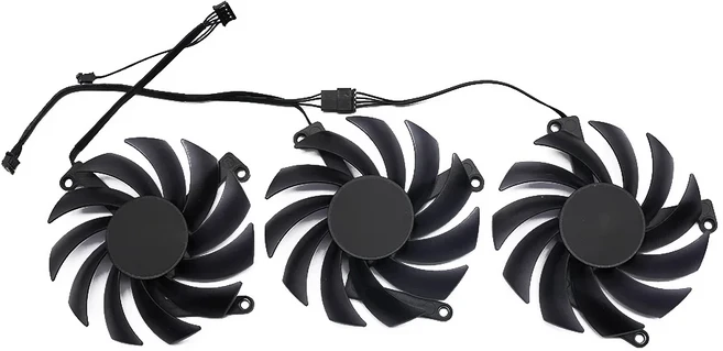 INNO3D RTX 3080ti 24GB 게임용 X3 그래픽 카드 냉각 팬용 CF 12915S 85mm, 01 3-Fan