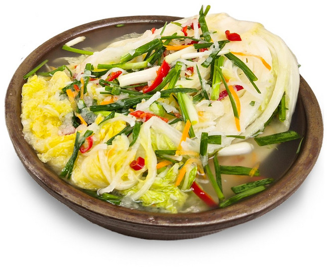 꼬깔산김치 고춧가루 속재료까지 모두 국산 깔끔 백김치, 1개, 3kg