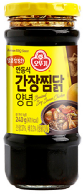 오뚜기 달콤한 간장 찜닭 양념, 240g, 5개