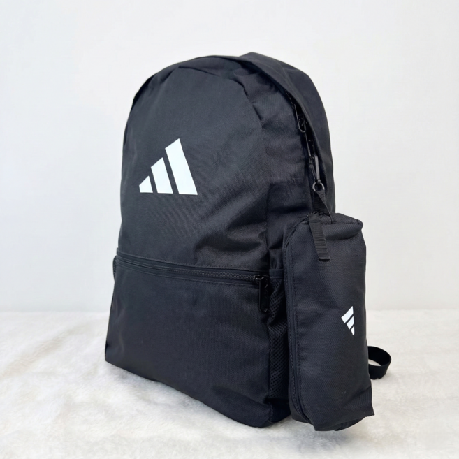 아디다스 키즈 백팩 남녀공용 초등학생 중학생 경량 책가방 파우치 세트