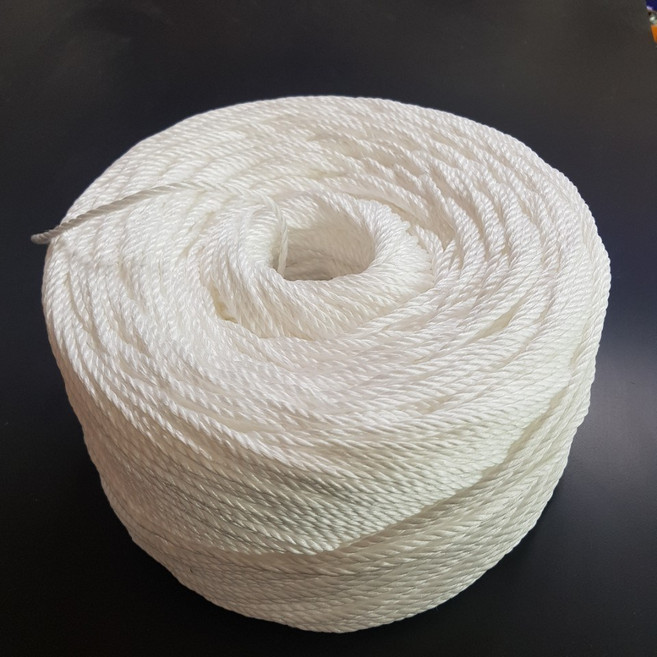 로프 4mm 끈 선 PP 현수막 용 다용도 1m 재단 빨래 밧 줄 캠핑 천막 텐트, 1개