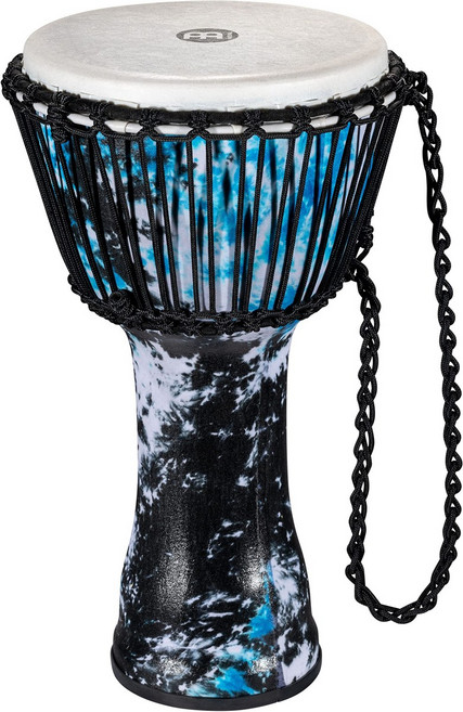 MEINL Percussion Rope Tuned Travel Series Djembe Galactic Blue Tie Dye 10" PADJ8-M-F [] 마이넬
