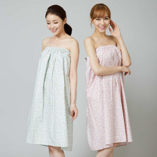 지앤그린 로즈 마사지 가운, 1개, 핑크