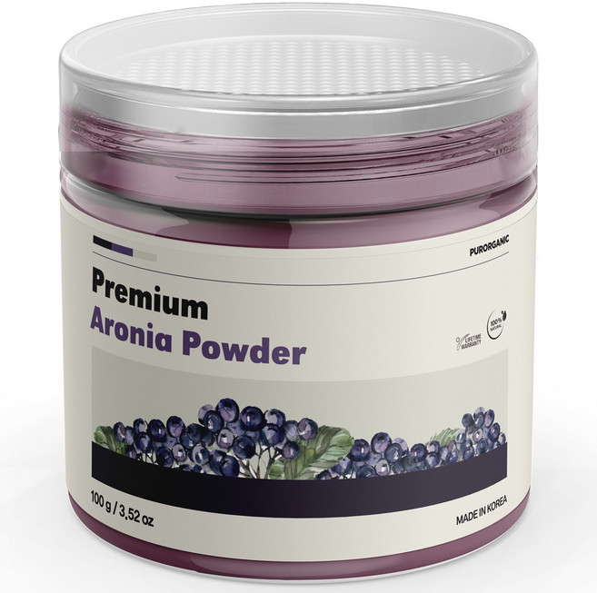 푸로가닉 국산 순수 아로니아 분말, 1개, 100g