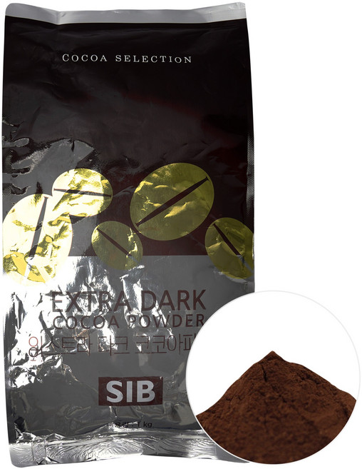 [푸디쉬] 선인 익스트라 다크 코코아 파우더 코코아분말, 1개, 1개입, 1kg