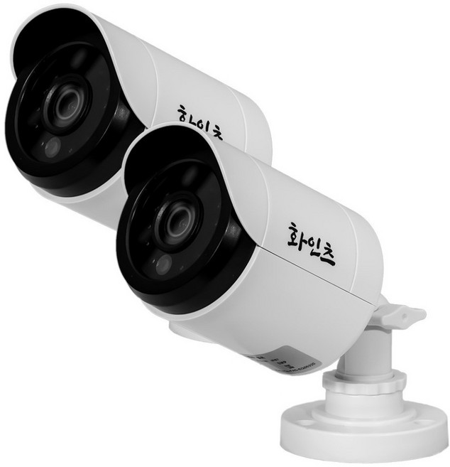 화인츠 200만화소 실외CCTV 카메라 AHD TVI 주차장 매장 감시, FAC-EQS5320, 2개