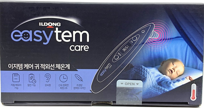 일동제약 이지템케어 귀 적외선체온계, 1개