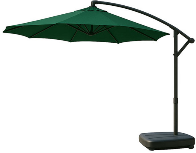 캠인노크 3m 야외 그늘막 팔각 파라솔 주택 카페 루프탑 정원 수영장 테라스, 팔각파라솔 그린