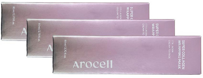 아로셀 슈퍼 콜라겐 랩핑 마스크, 1개입, 3개