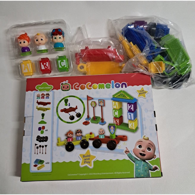 어린이 블록 월드 블록세트 자동차 완구 코코멜론1727, 1개