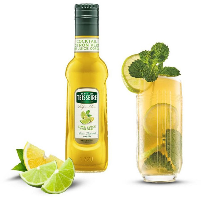 독일 마티유 떼세르 라임 주스 코디얼 시럽 Mathieu Teisseire, 3개, 700ml