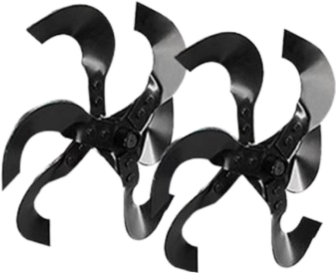 빨간코뿔소 소형 관리기날 도랑휠 미니관리기 부속휠 기계휠 밭갈이 도랑, 1개