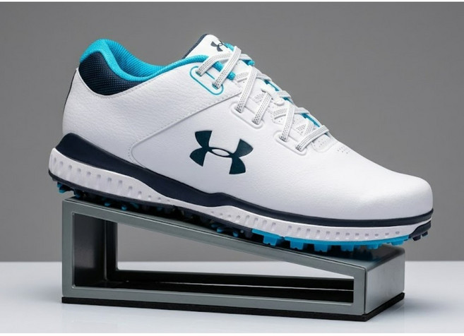 [언더아머_스포츠] 기능성 하이브리드 골프화 남성 와이드 (E) SD3025381 수평 접지력 그립감 일체형 끈