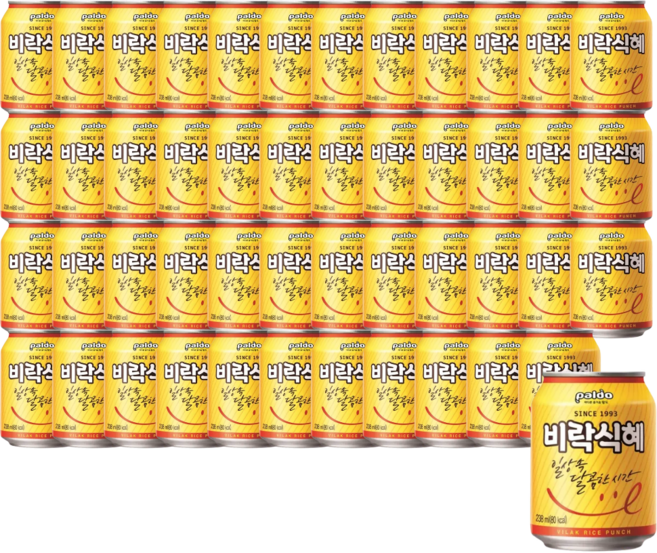 팔도 비락식혜 238ml 24캔 2박스