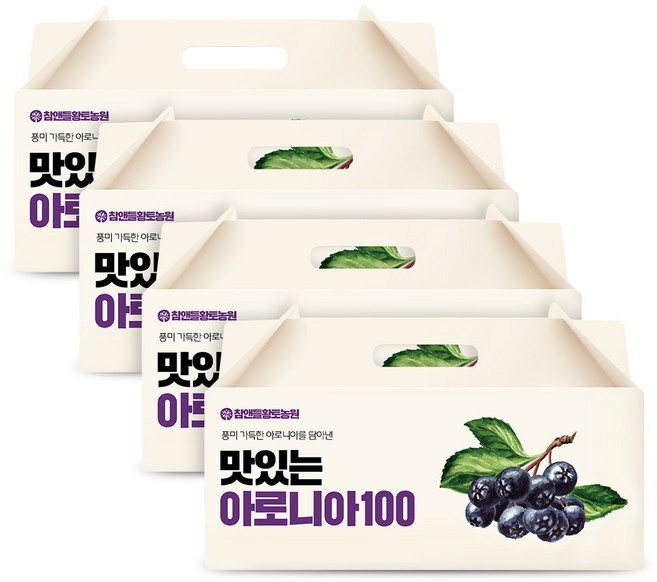 참앤들황토농원 맛있는 아로니아즙 건강즙, 70ml