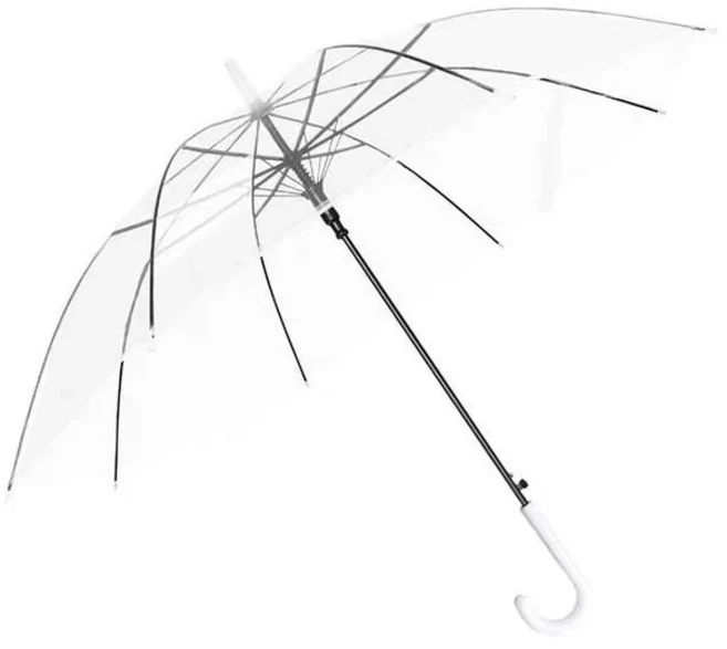투명 비닐 우산 x 10개 안전 일회용 편의점 우산