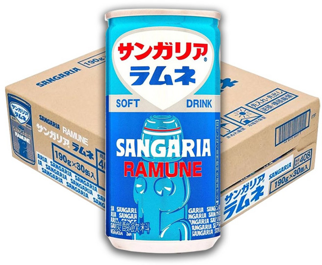 산가리아 라무네 (캔) 190ml, 30개