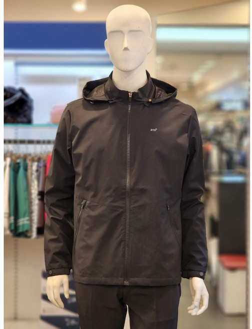 BTR골프 [NC엑스코점] 골프일상출퇴근 BTJ5560M 비티알 남성 봄가을 간절기 후드탈부착 바람막이 집업점퍼