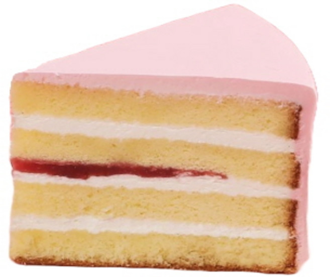 [유통기한임박] 딸기 생크림 케이크 (2026-06-05까지), 5개, 130g