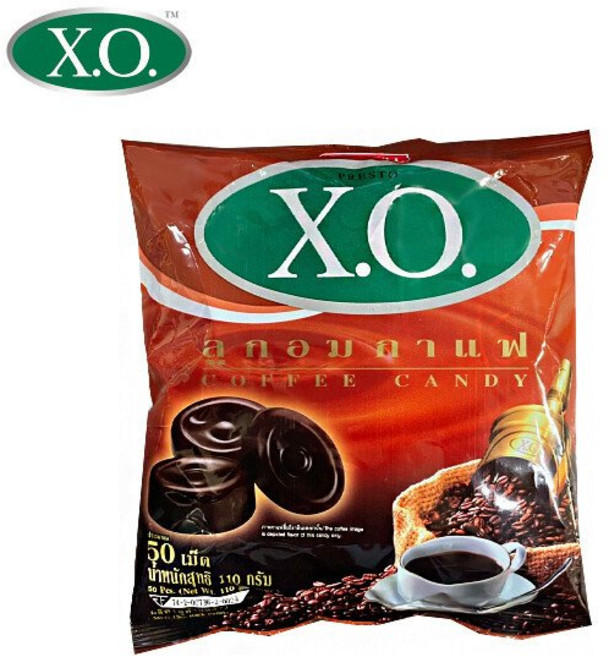 [XO]엑스오 캔디 (커피) 110g, 1개