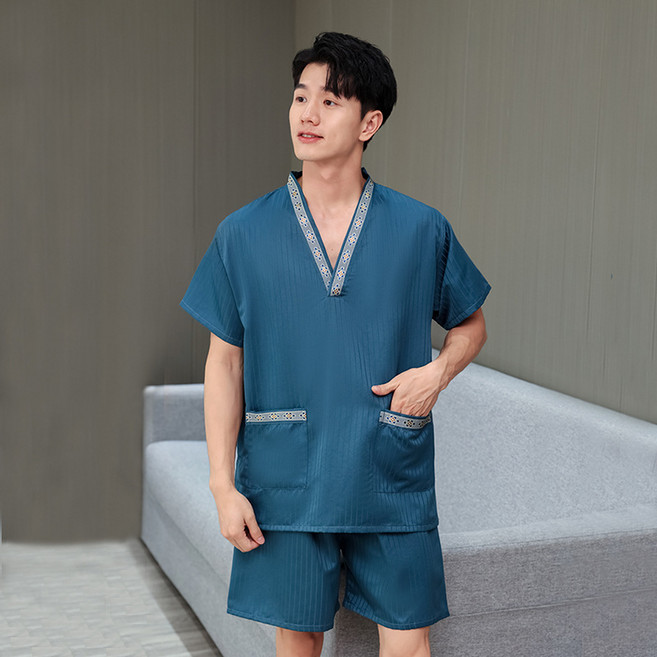 스타일닥터 마사지 찜질 상하 세트 프리미엄 커플 홈웨어