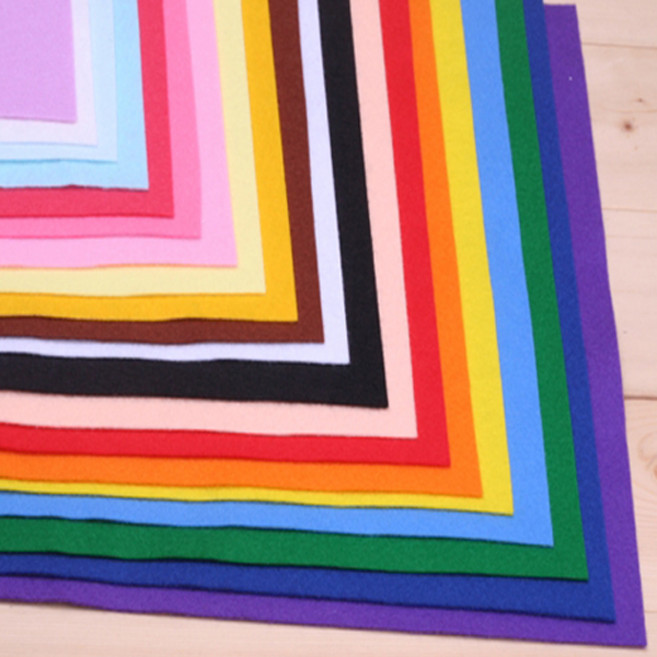 펠트지(무수지) 30X45cm/ 유수지 무수지 무늬펠트 보풀방지 부직포 원단, 초록, 1개