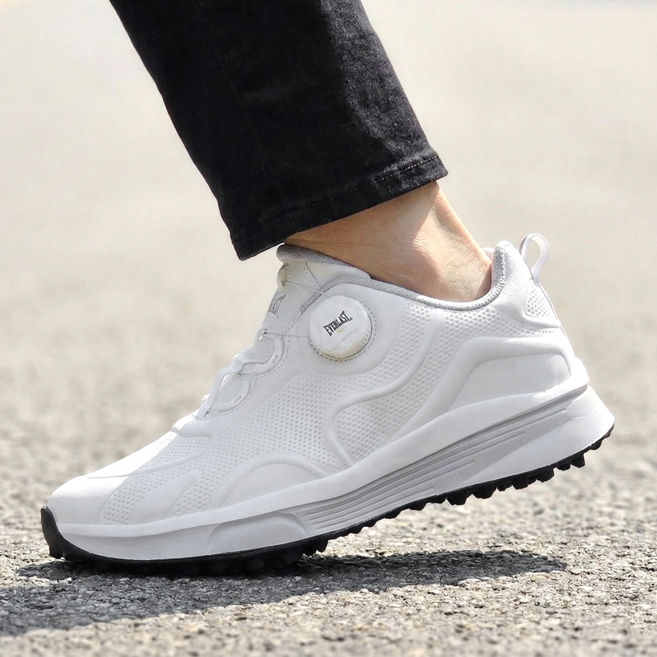 에버라스트 다이얼 경량 쿠션 발편한 운동화 논슬립 워킹화 여성 남성 스파이크 미끄럼방지 골프신발 파크골프화 헬스 신발