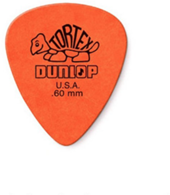 던롭 Tortex Standard 기타픽크 0.60mm, 10개