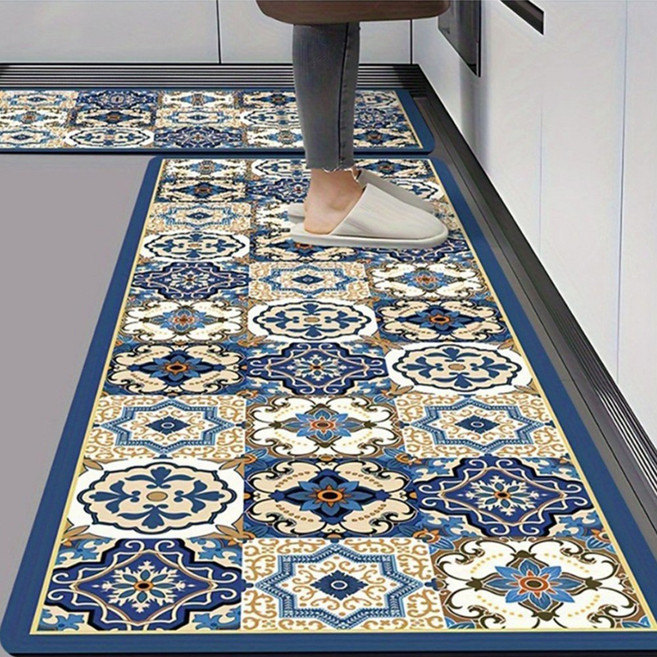 모두의살림 북유럽 빨아쓰는 규조토 발매트 세트(40x120cm+40x60cm), A타입, 1개