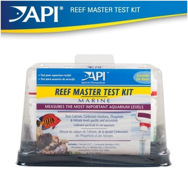 REEF MASTER TEST KIT 산호수조용 마스터 테스트킷 수질테스트킷 수질관리용품 수족관용품, 1개
