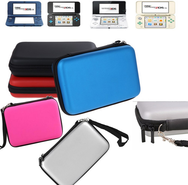 닌텐도 NEW 2DS XL / 3DS / 3DS XL / NEW 3DS XL/ 2DS XL 전용 에어폼케이스, 닌텐도 에어폼 케이스-블랙, 1개