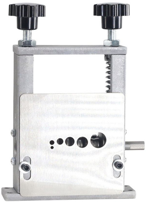 合金鋼刀片 6孔進線手動電動兩用線材剝線機 適用線徑1-17mm, 1個, 手動6孔五軌剝線機【不另附刀片】