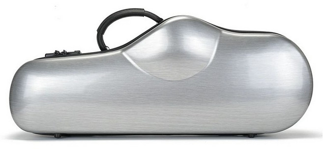 알토색소폰 하드케이스 가방 캐리어형 귀여운 충격보호, 1개, B. 실버